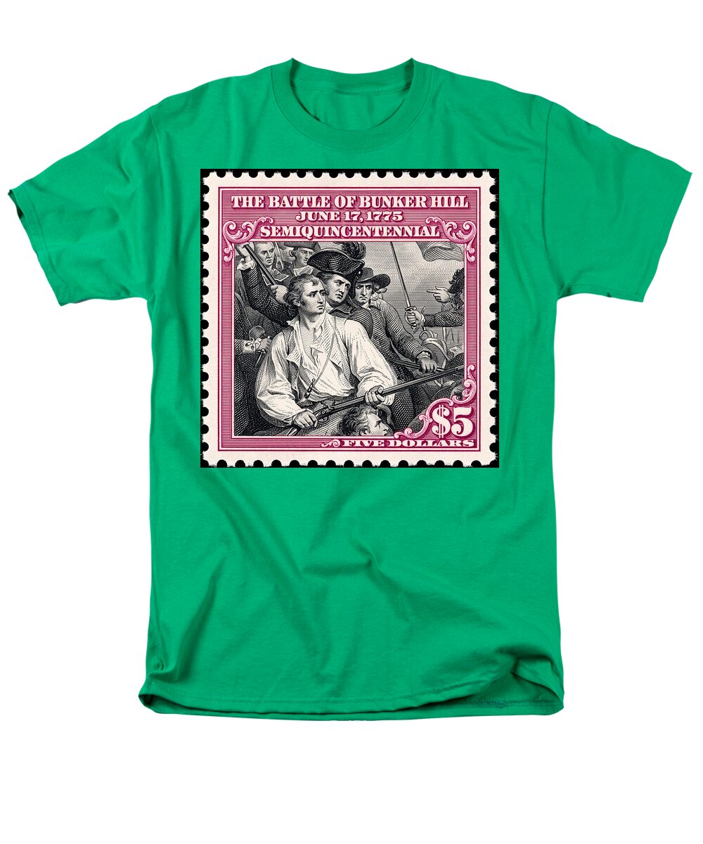 Bunker Hill $5 - Men's T-Shirt  (Regular Fit)
