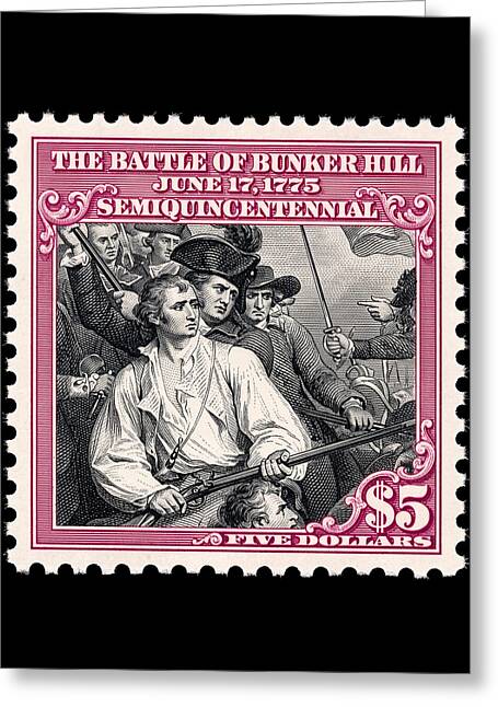 Bunker Hill $5 - Greeting Card