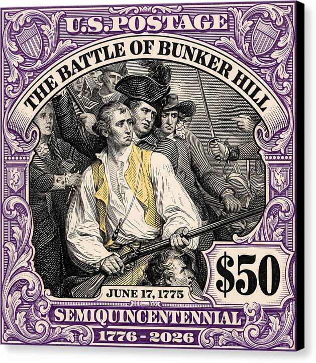 Bunker Hill $50 - Canvas Print