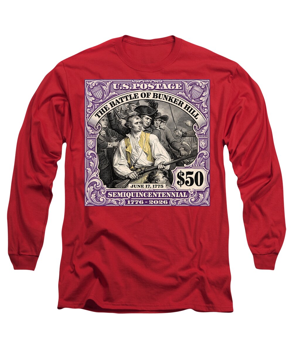 Bunker Hill $50 - Long Sleeve T-Shirt