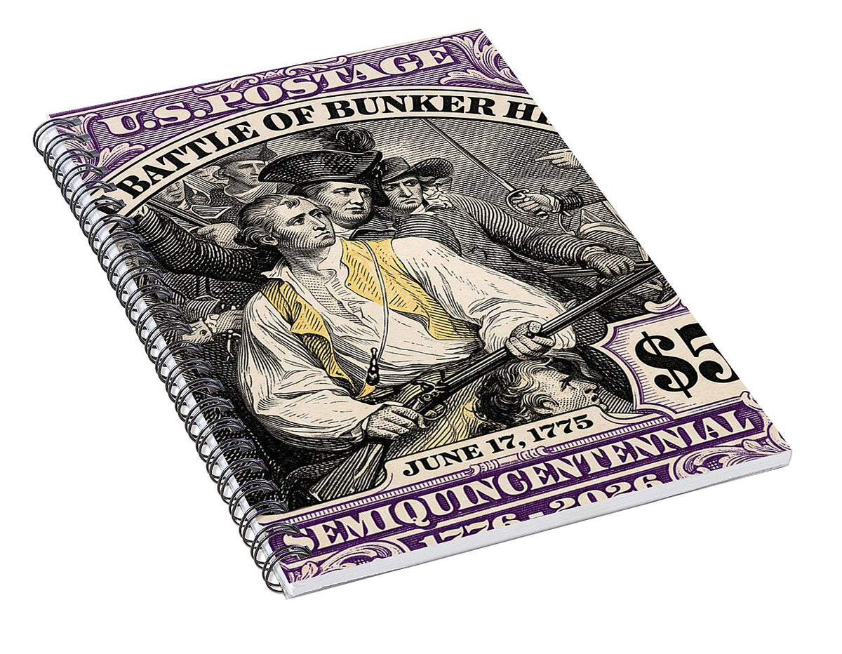 Bunker Hill $50 - Spiral Notebook