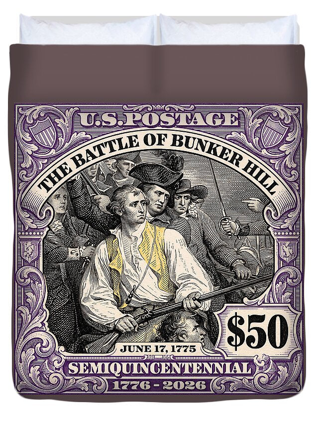 Bunker Hill $50 - Duvet Cover