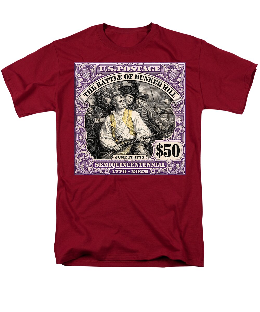 Bunker Hill $50 - Men's T-Shirt  (Regular Fit)