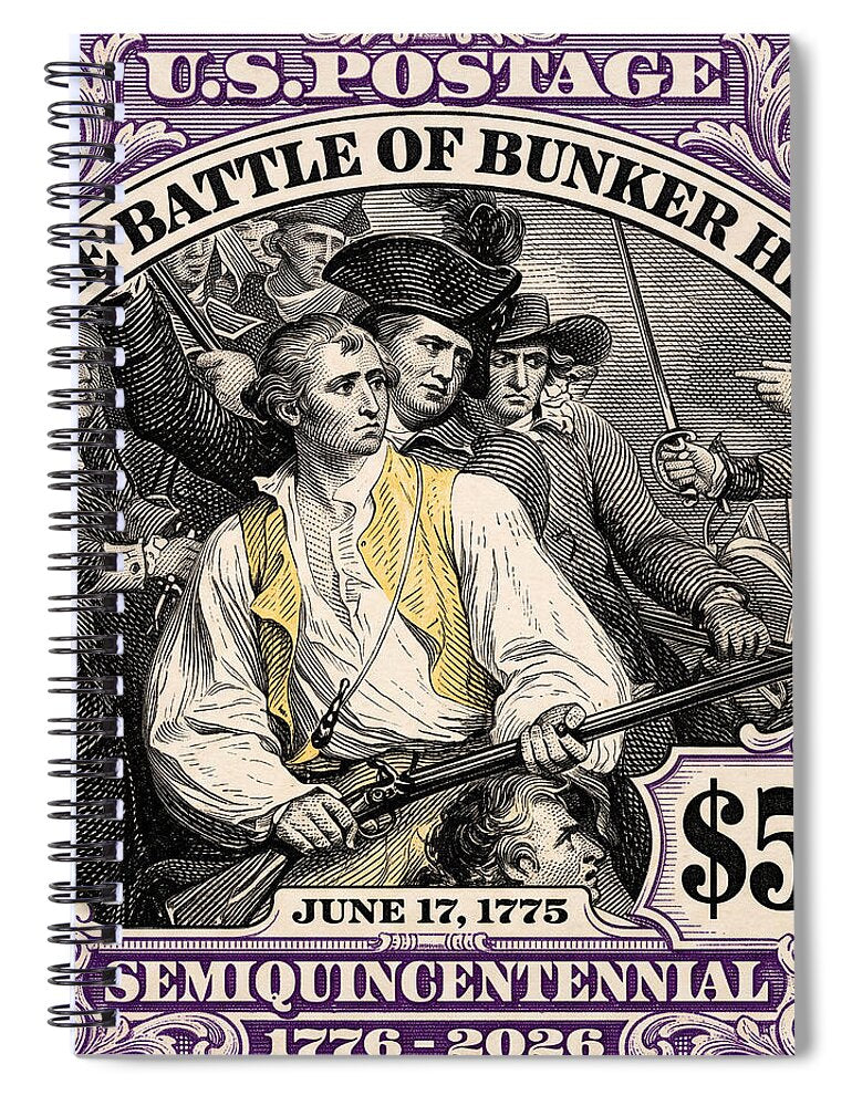 Bunker Hill $50 - Spiral Notebook