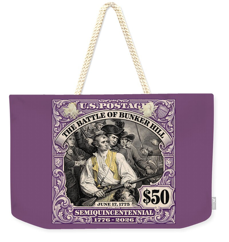 Bunker Hill $50 - Weekender Tote Bag