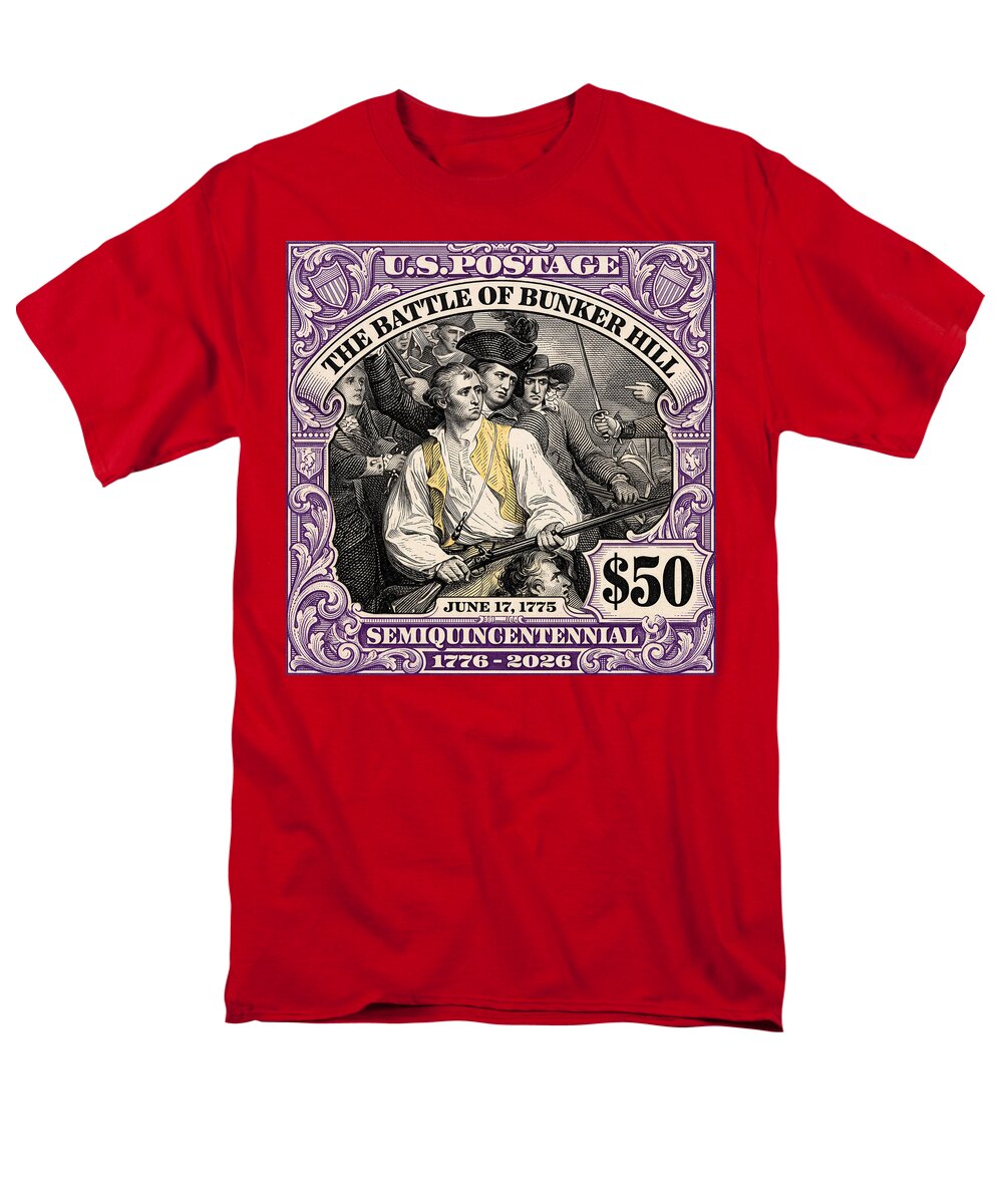 Bunker Hill $50 - Men's T-Shirt  (Regular Fit)
