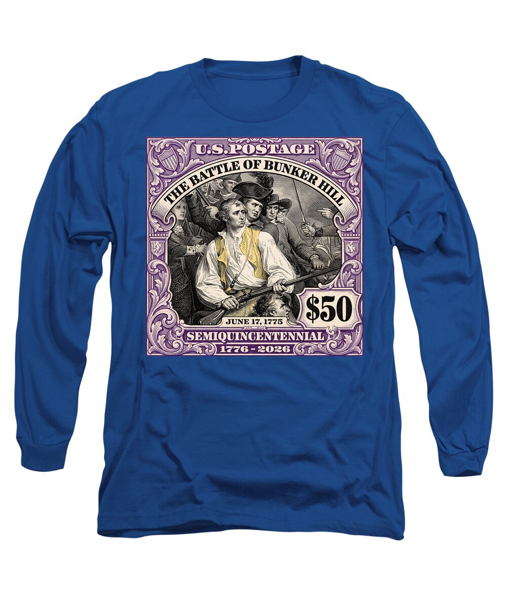 Bunker Hill $50 - Long Sleeve T-Shirt
