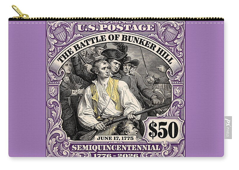 Bunker Hill $50 - Zip Pouch