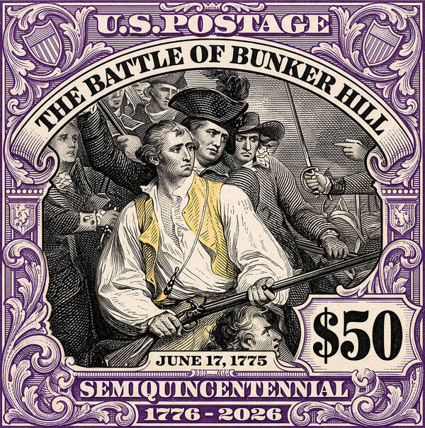 Bunker Hill $50 - Art Print