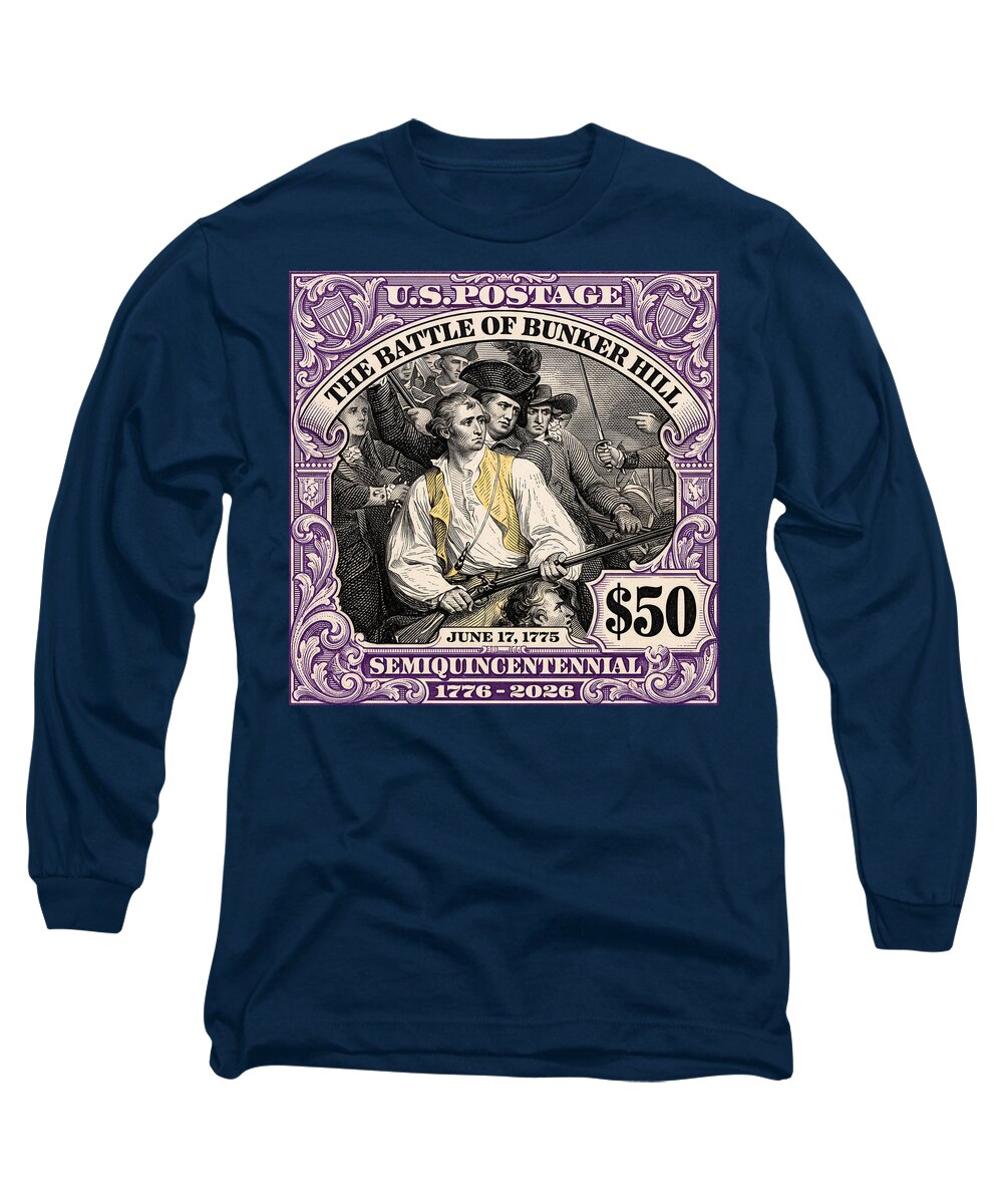 Bunker Hill $50 - Long Sleeve T-Shirt