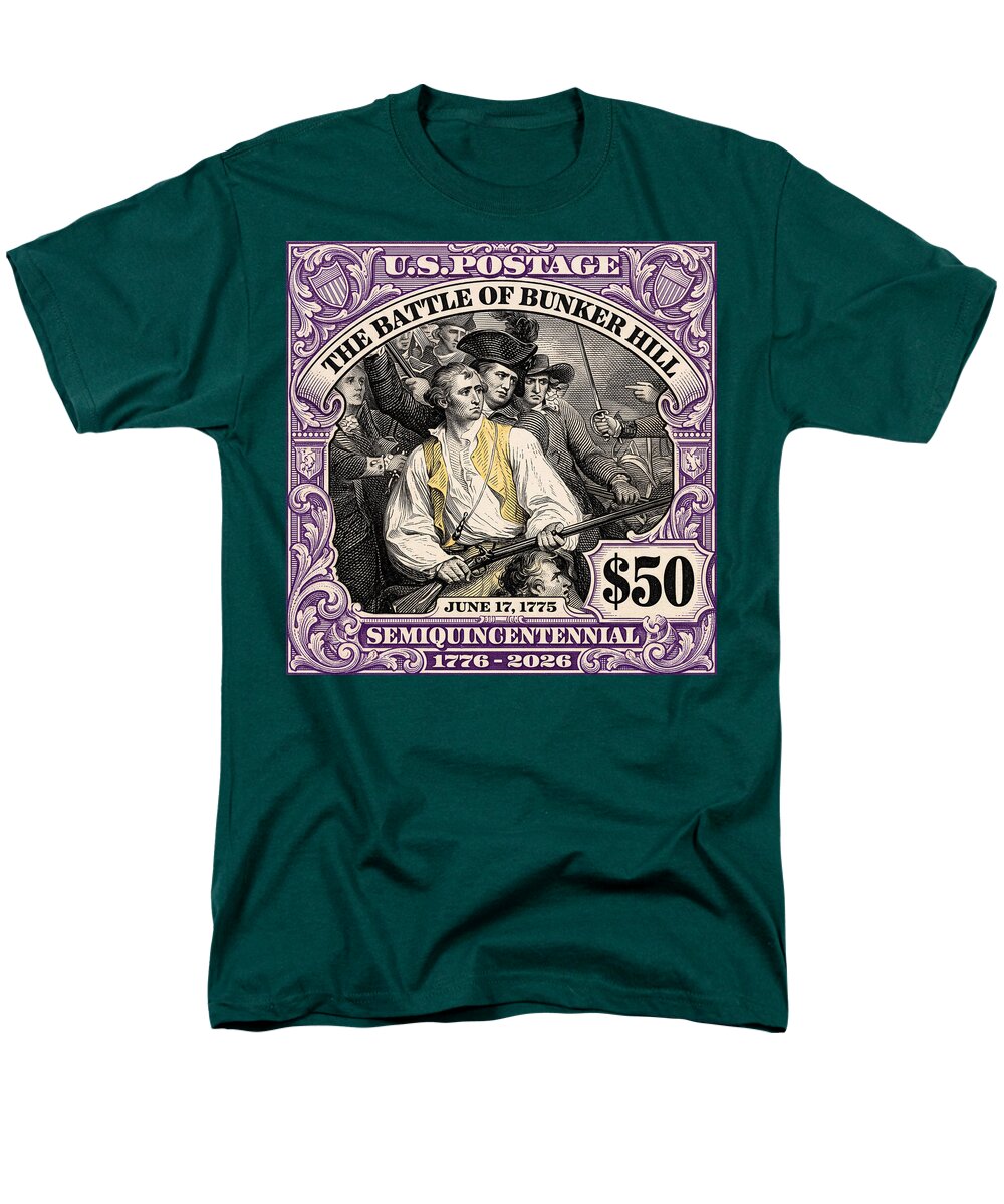 Bunker Hill $50 - Men's T-Shirt  (Regular Fit)