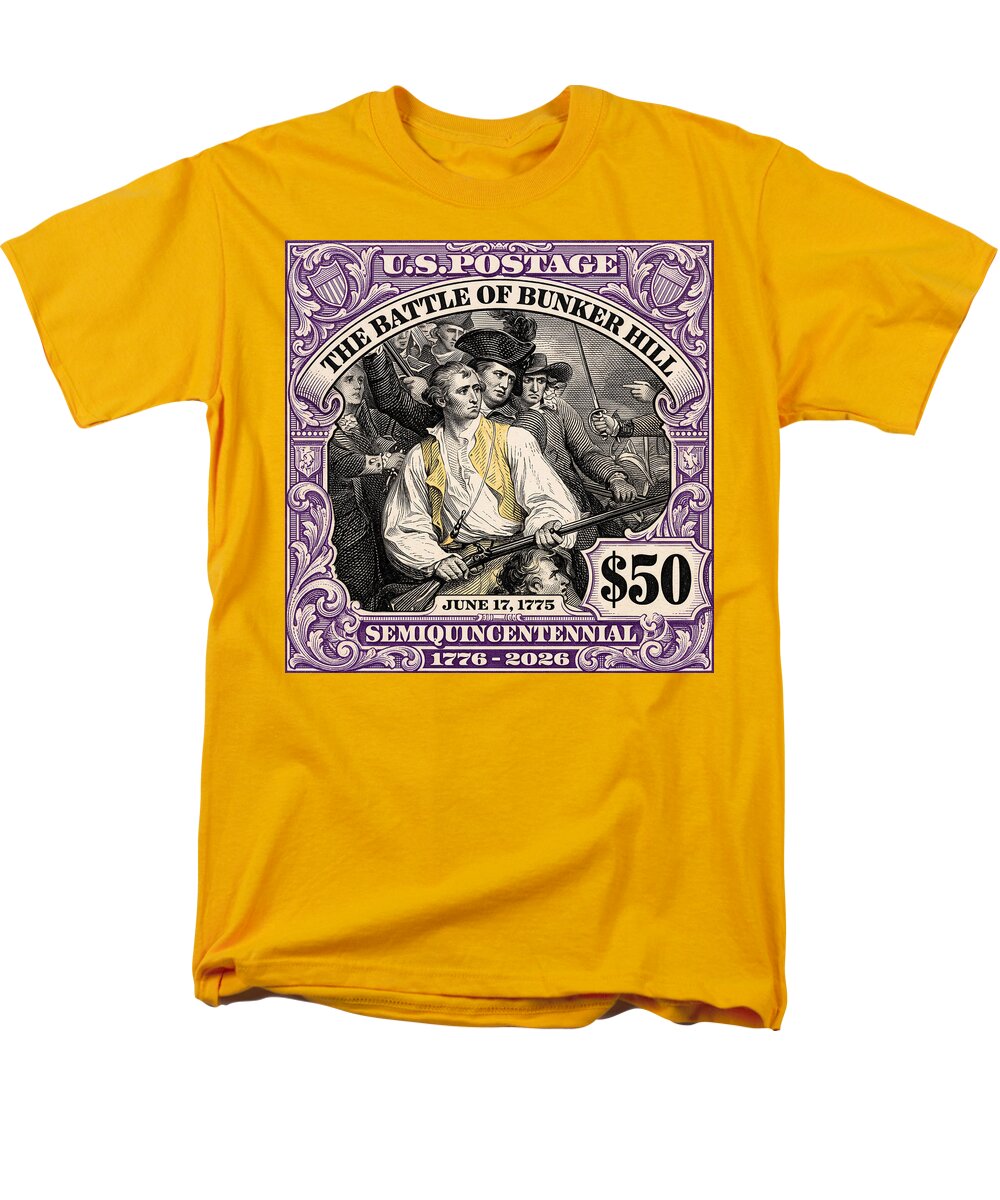 Bunker Hill $50 - Men's T-Shirt  (Regular Fit)