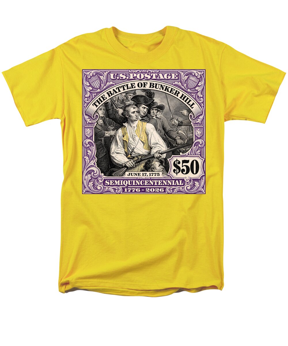 Bunker Hill $50 - Men's T-Shirt  (Regular Fit)
