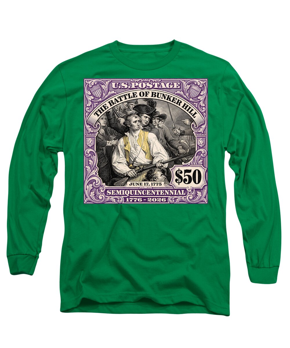 Bunker Hill $50 - Long Sleeve T-Shirt