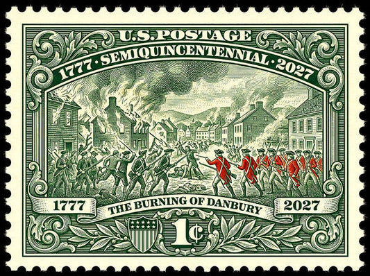Burning of Danbury 1c - Art Print