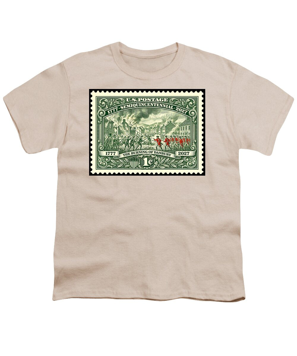 Burning of Danbury 1c - Youth T-Shirt