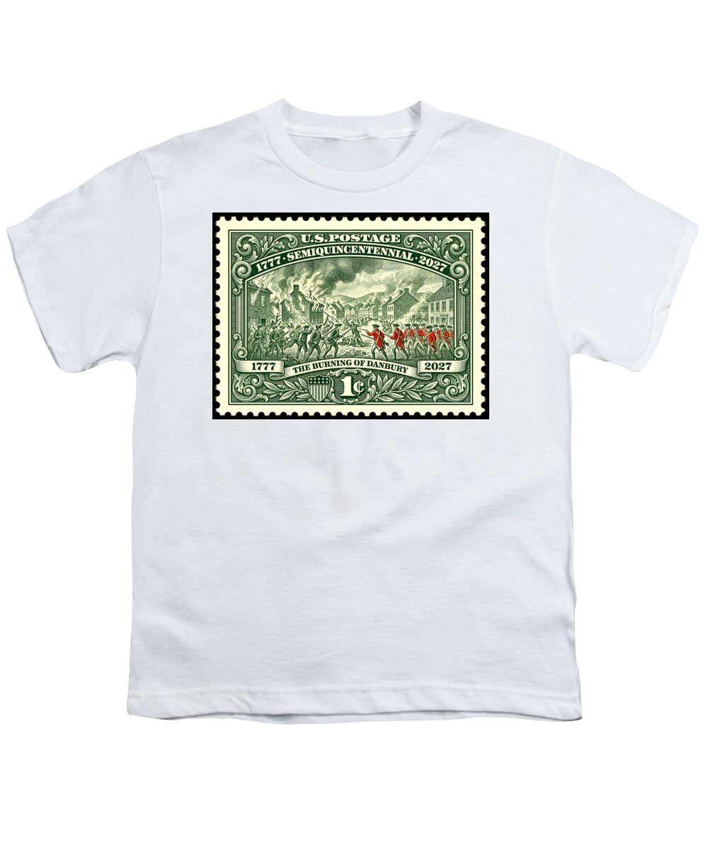 Burning of Danbury 1c - Youth T-Shirt
