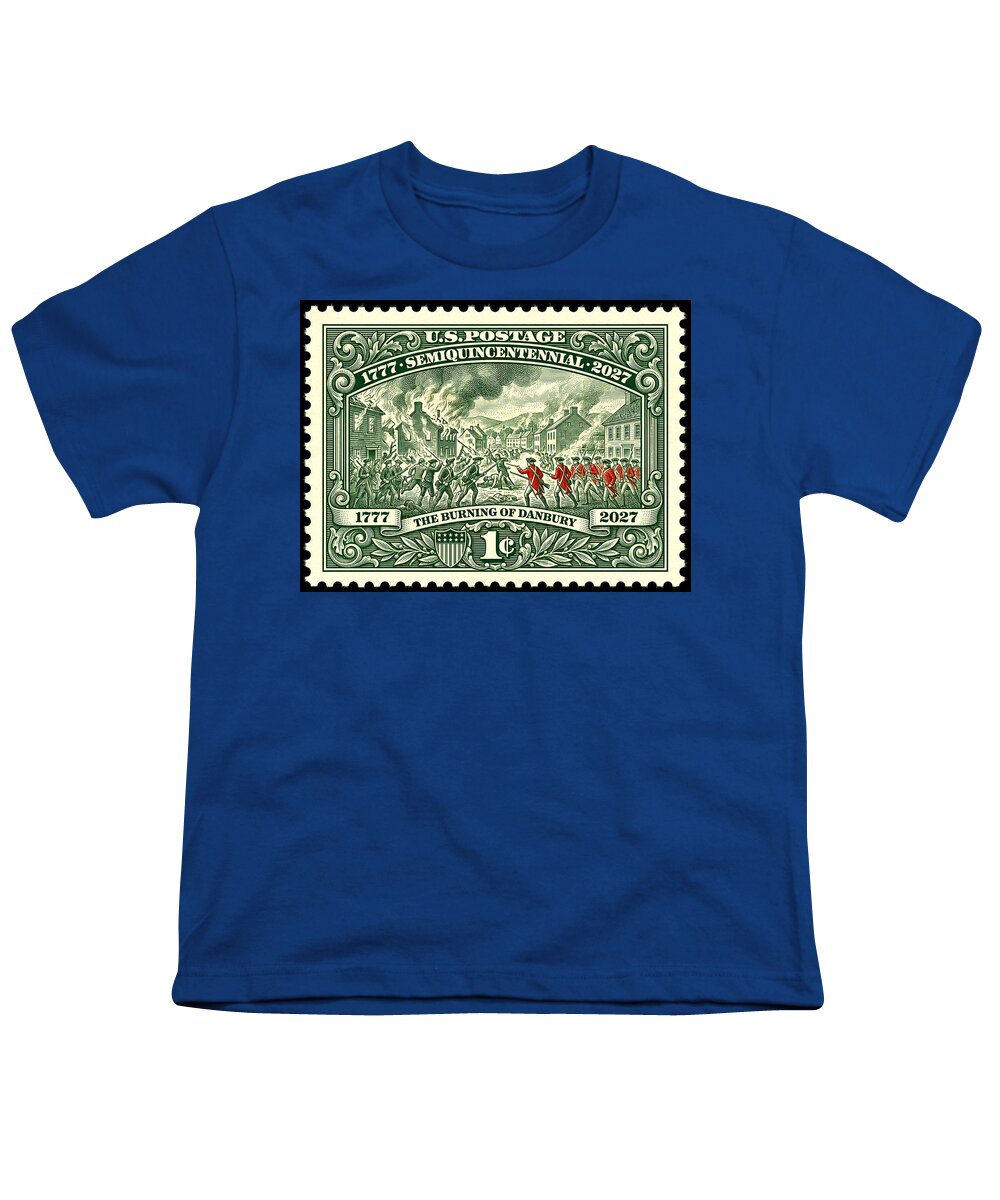Burning of Danbury 1c - Youth T-Shirt
