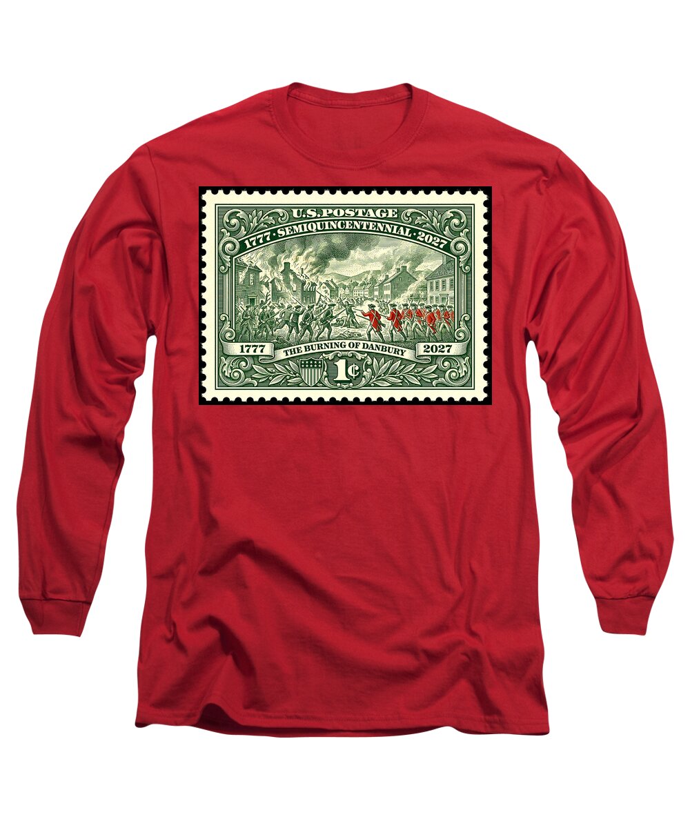 Burning of Danbury 1c - Long Sleeve T-Shirt