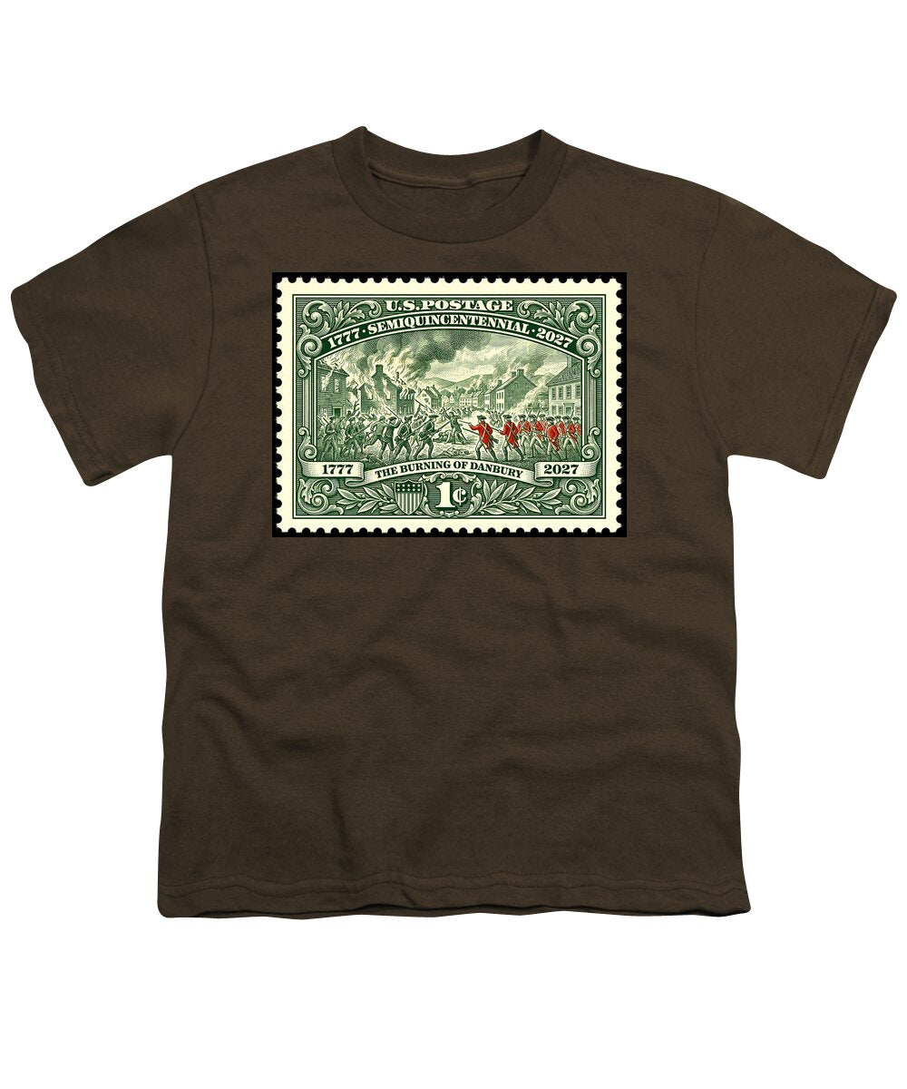 Burning of Danbury 1c - Youth T-Shirt