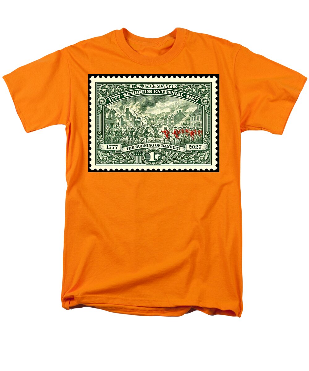 Burning of Danbury 1c - Men's T-Shirt  (Regular Fit)