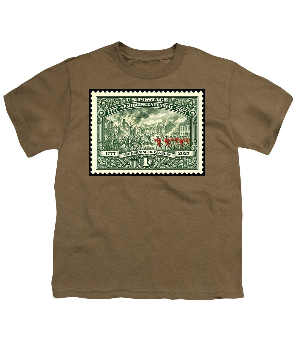 Burning of Danbury 1c - Youth T-Shirt
