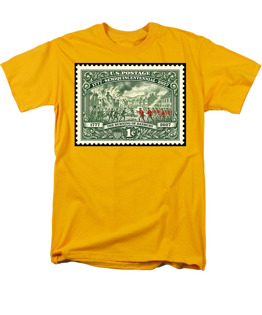 Burning of Danbury 1c - Men's T-Shirt  (Regular Fit)