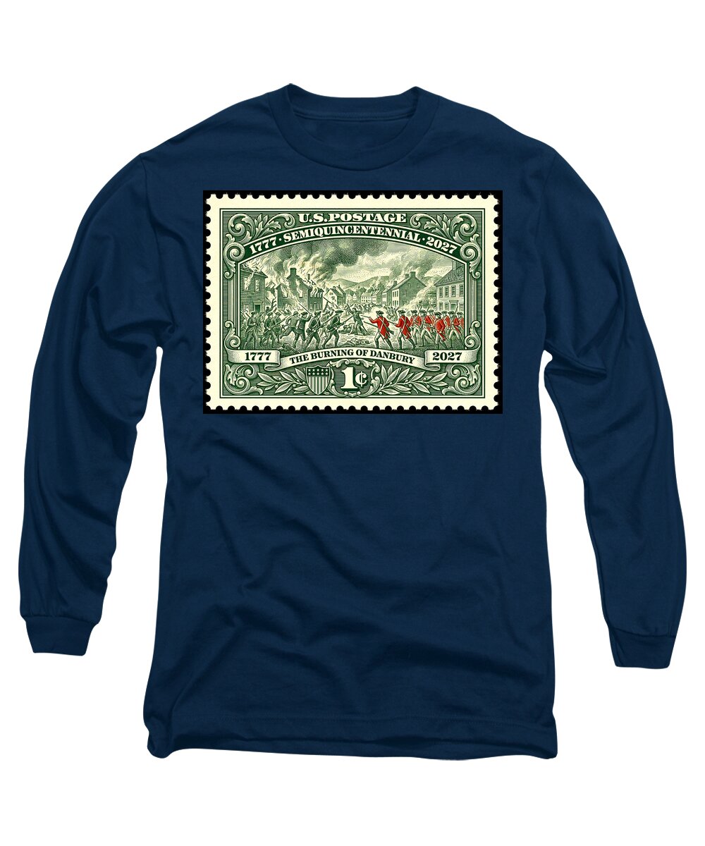 Burning of Danbury 1c - Long Sleeve T-Shirt