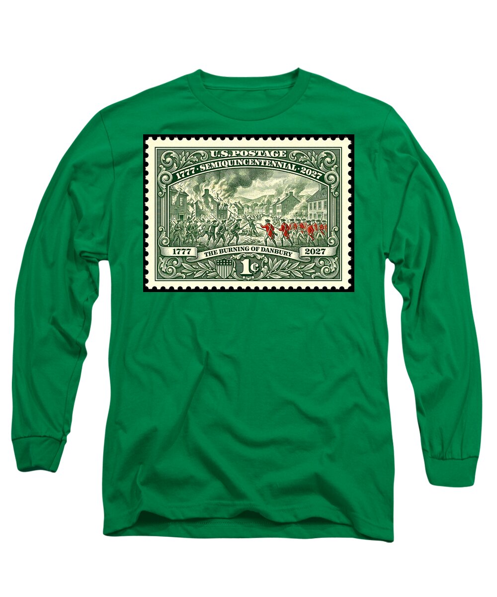 Burning of Danbury 1c - Long Sleeve T-Shirt