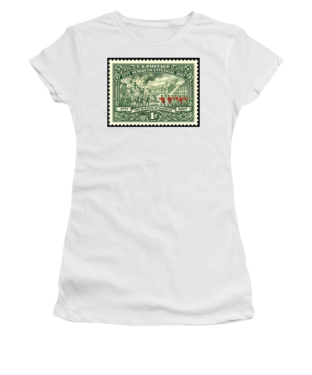 Burning of Danbury 1c - Women's T-Shirt