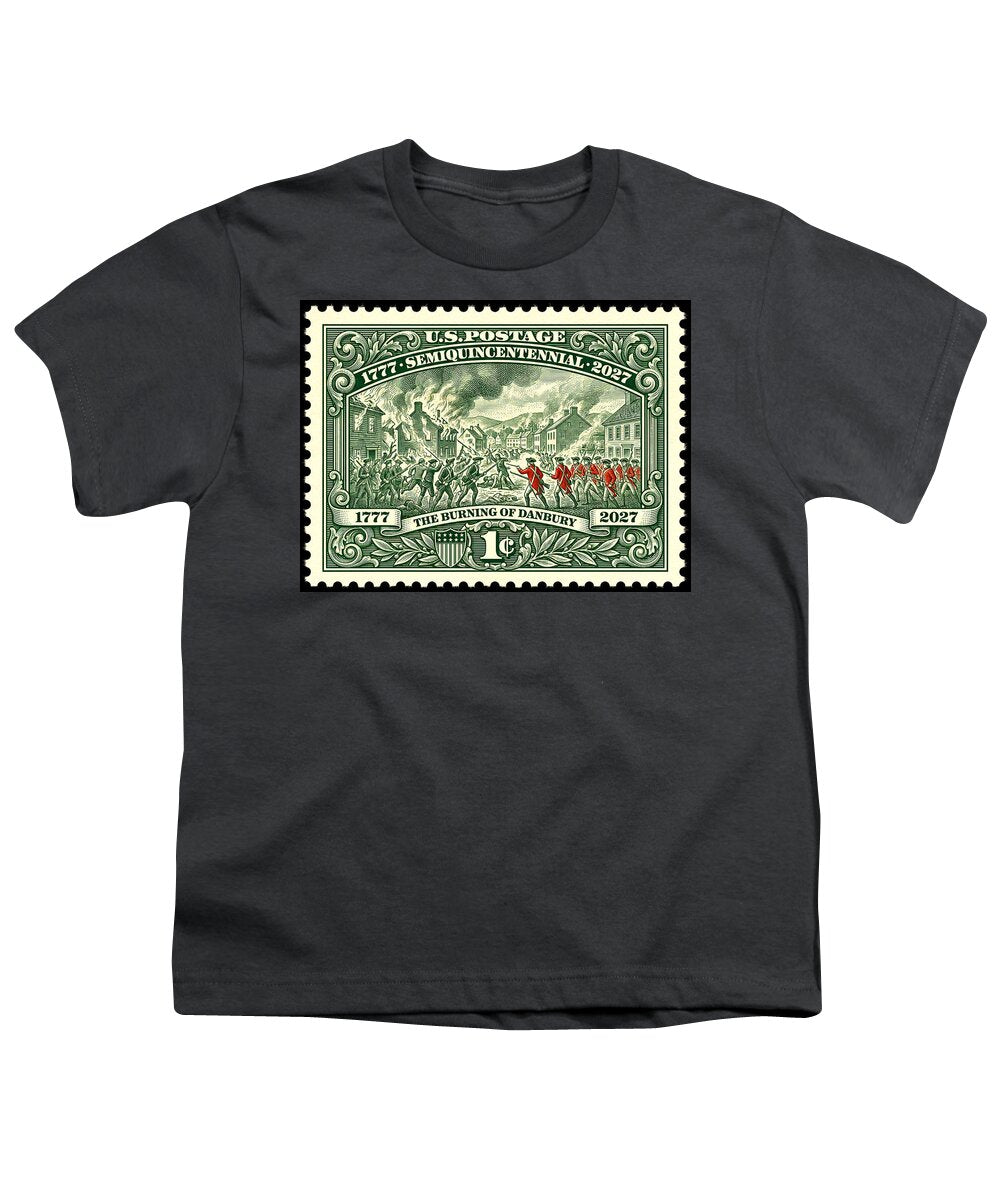 Burning of Danbury 1c - Youth T-Shirt