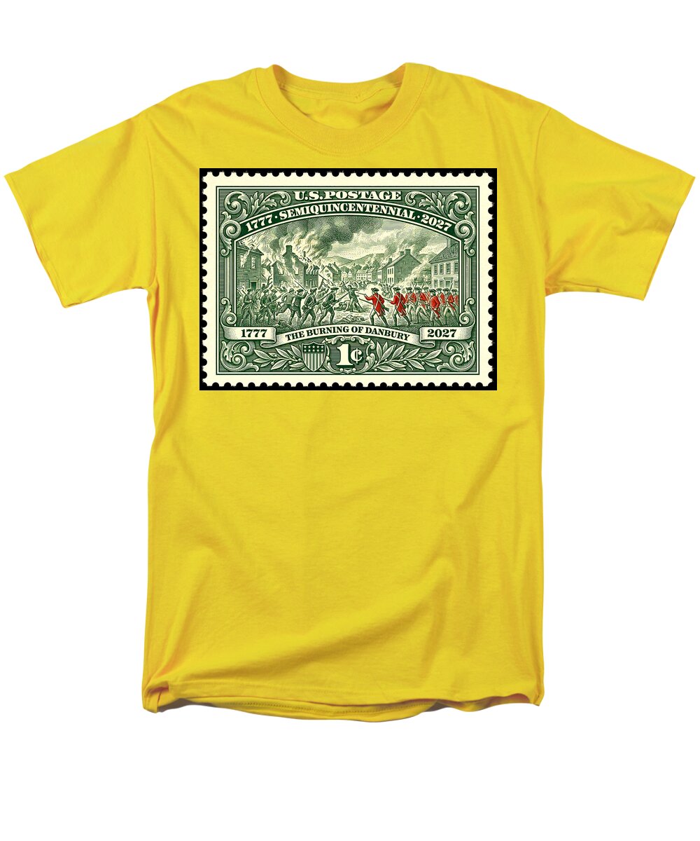 Burning of Danbury 1c - Men's T-Shirt  (Regular Fit)