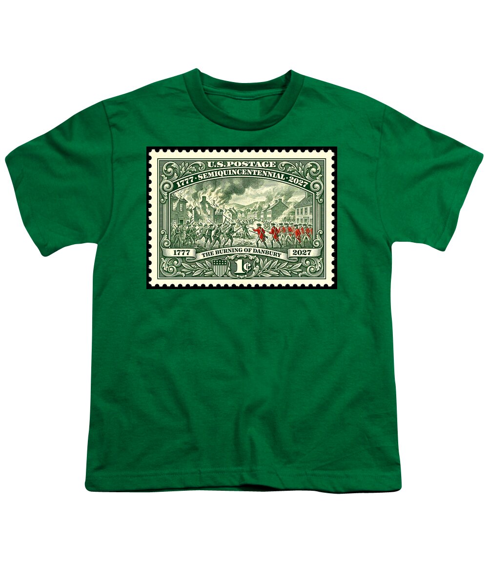 Burning of Danbury 1c - Youth T-Shirt