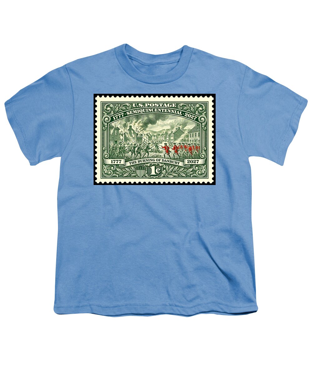Burning of Danbury 1c - Youth T-Shirt