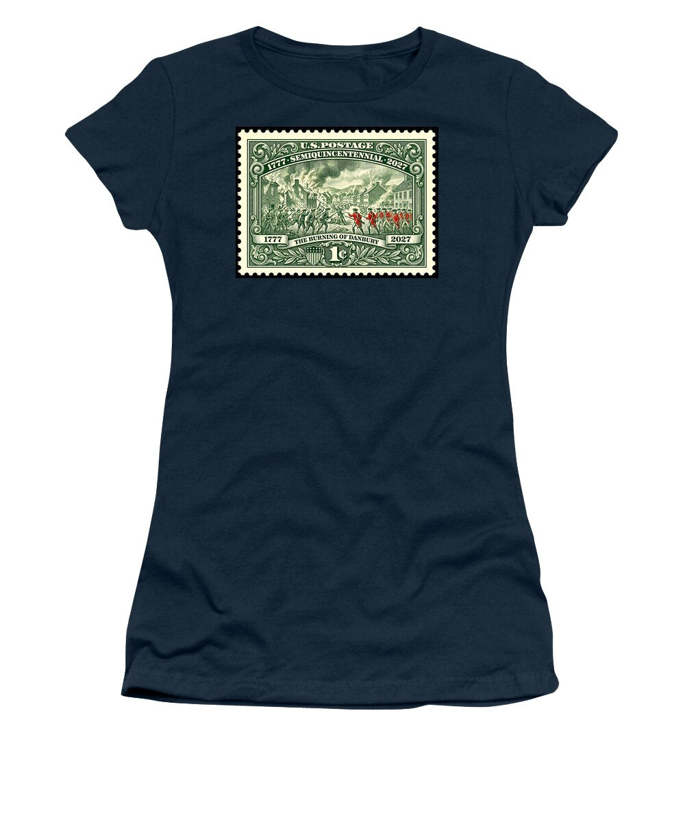 Burning of Danbury 1c - Women's T-Shirt