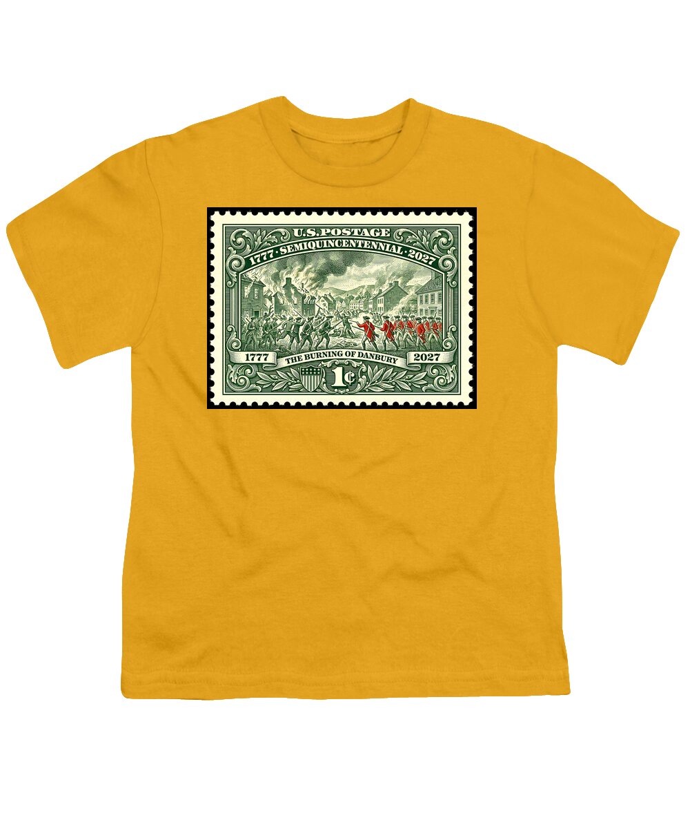 Burning of Danbury 1c - Youth T-Shirt