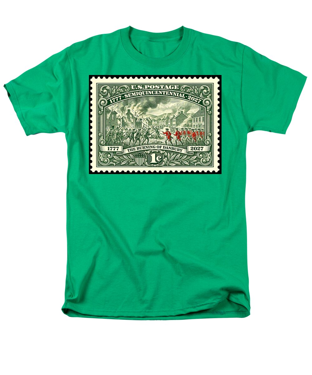 Burning of Danbury 1c - Men's T-Shirt  (Regular Fit)
