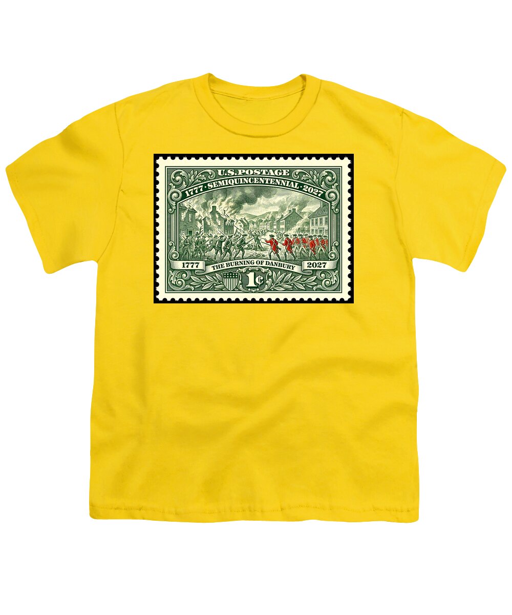 Burning of Danbury 1c - Youth T-Shirt