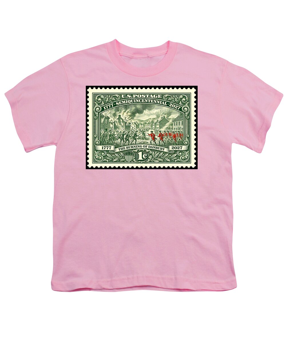 Burning of Danbury 1c - Youth T-Shirt