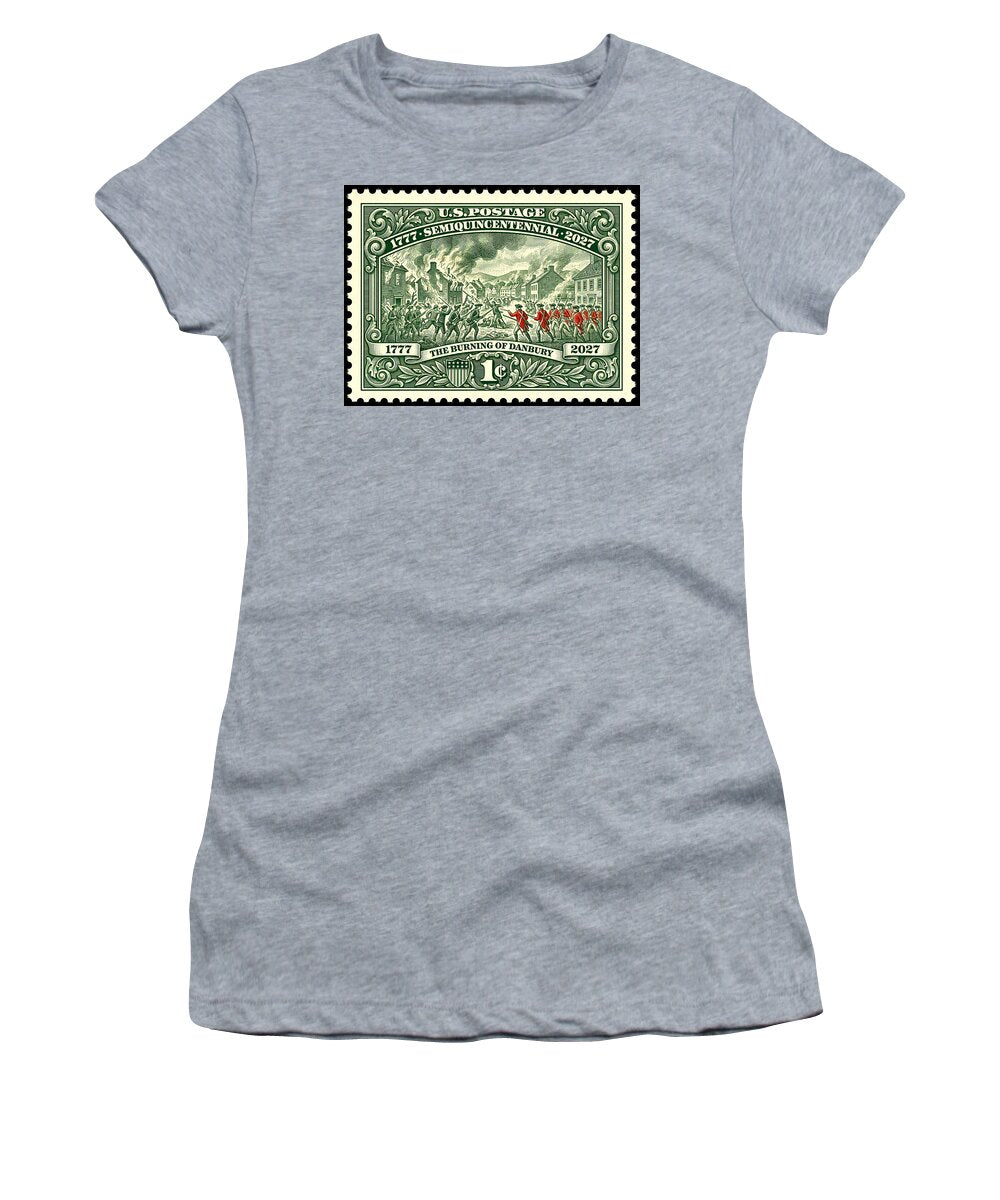 Burning of Danbury 1c - Women's T-Shirt