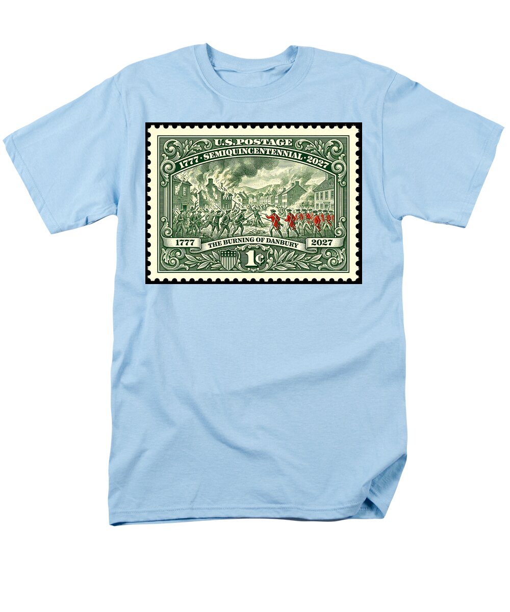 Burning of Danbury 1c - Men's T-Shirt  (Regular Fit)