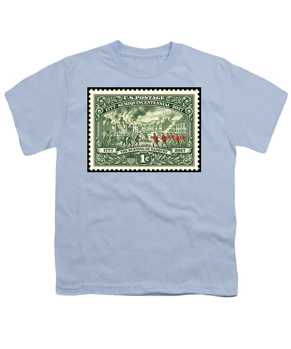 Burning of Danbury 1c - Youth T-Shirt