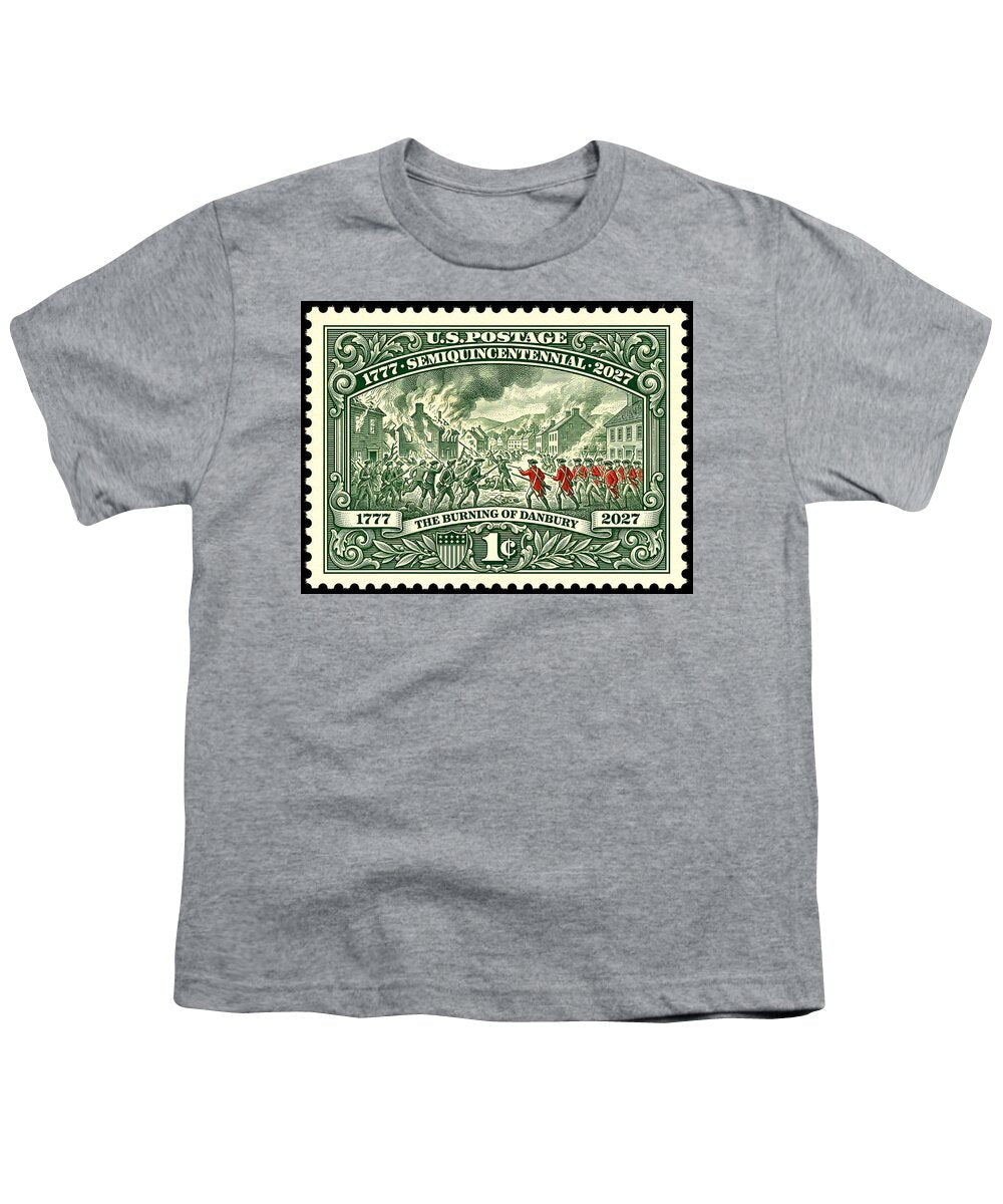Burning of Danbury 1c - Youth T-Shirt