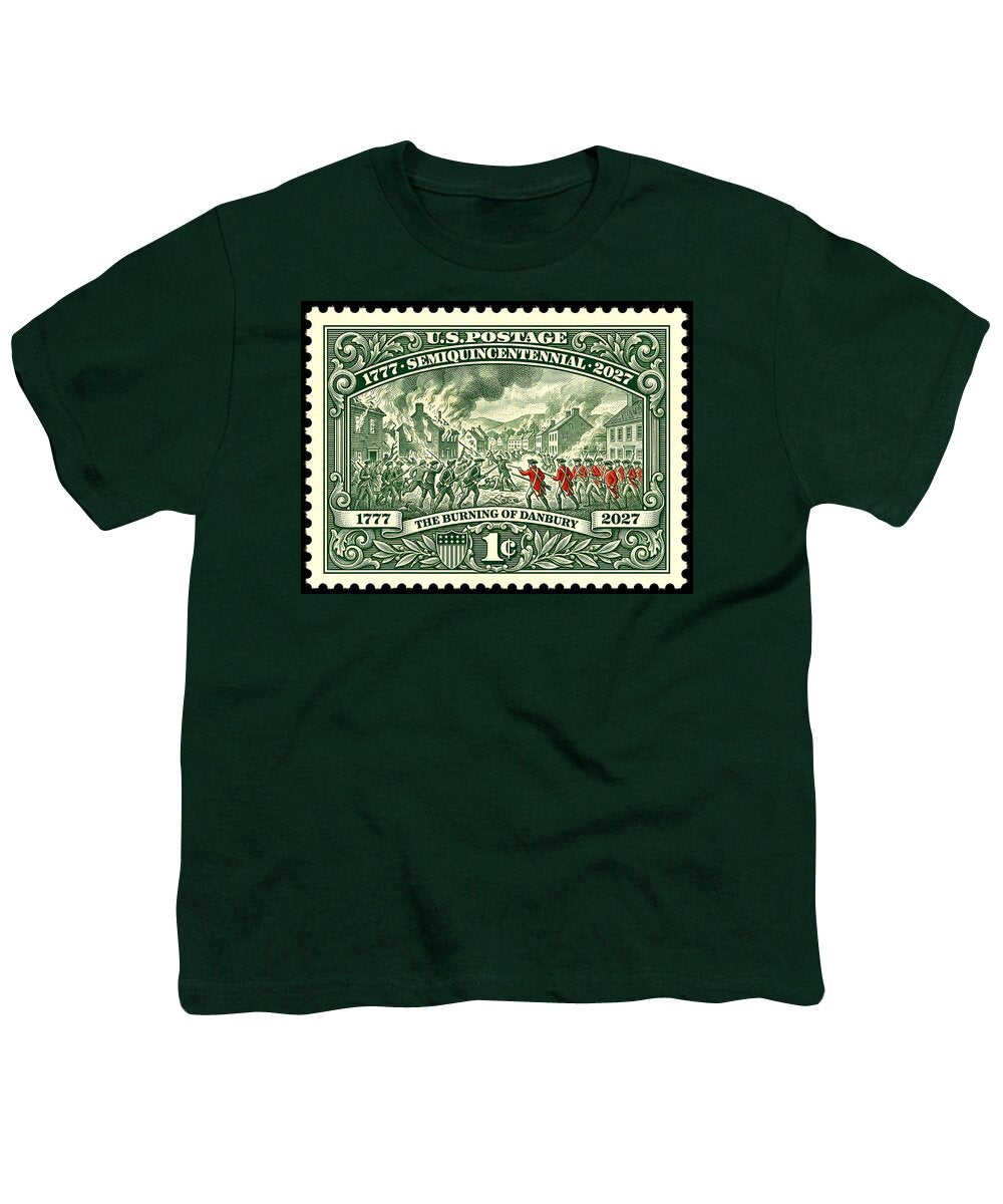 Burning of Danbury 1c - Youth T-Shirt