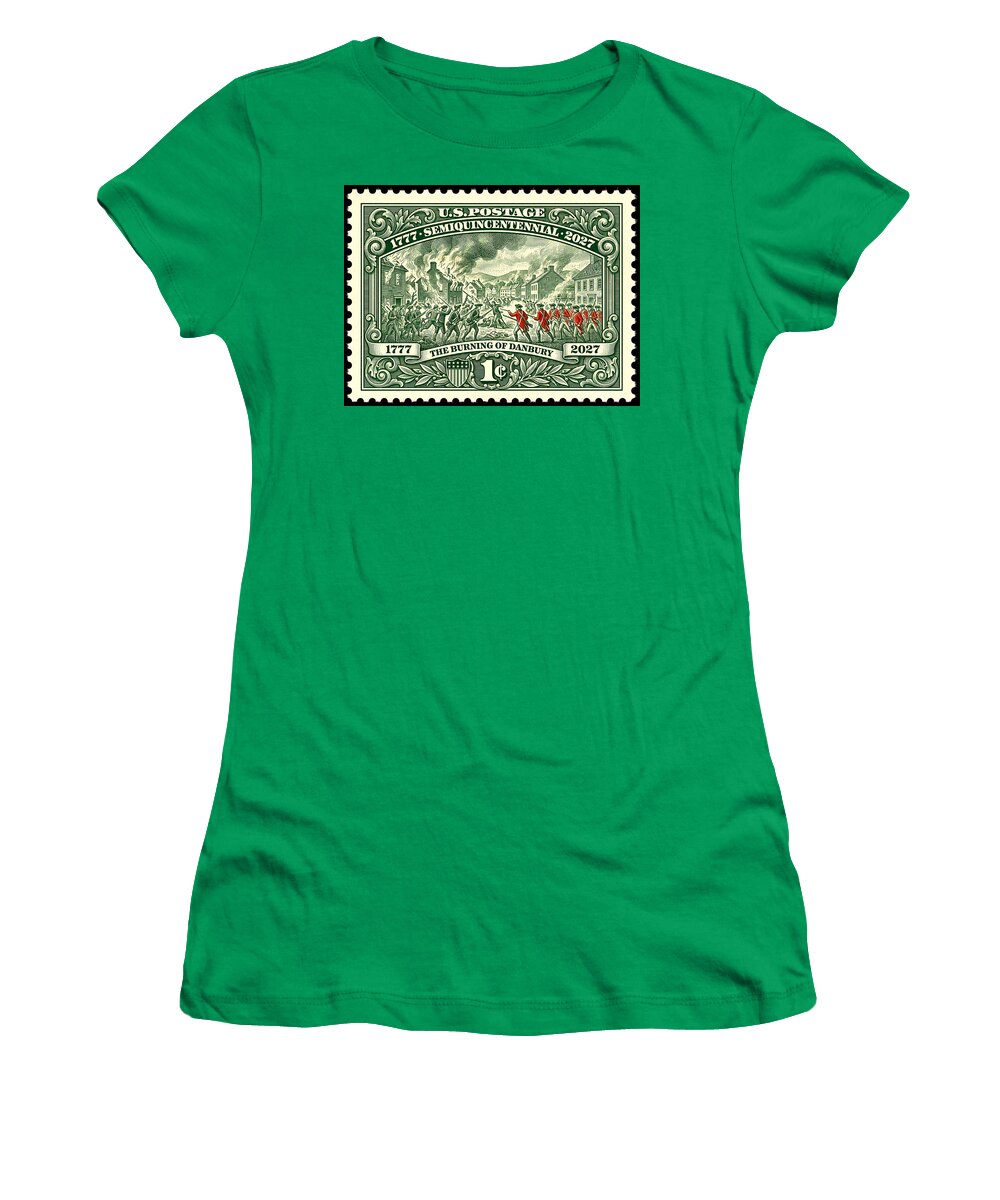 Burning of Danbury 1c - Women's T-Shirt