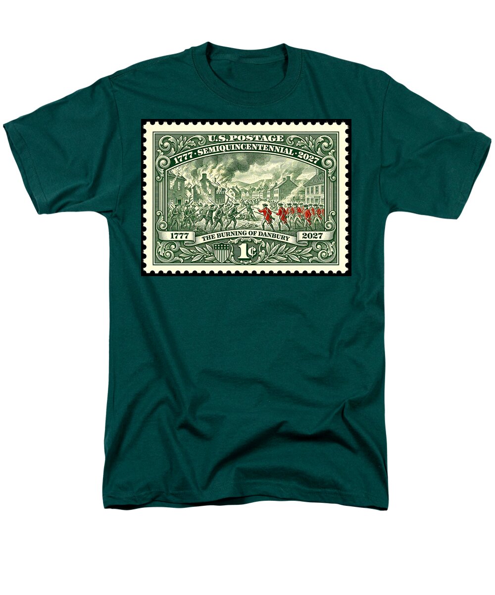 Burning of Danbury 1c - Men's T-Shirt  (Regular Fit)