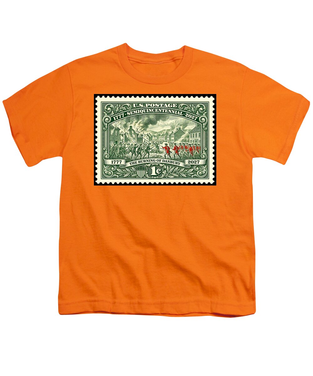 Burning of Danbury 1c - Youth T-Shirt