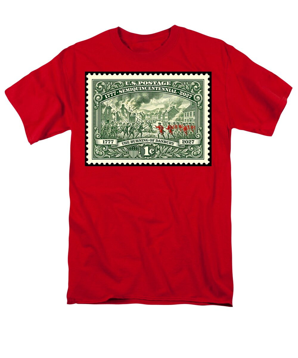 Burning of Danbury 1c - Men's T-Shirt  (Regular Fit)