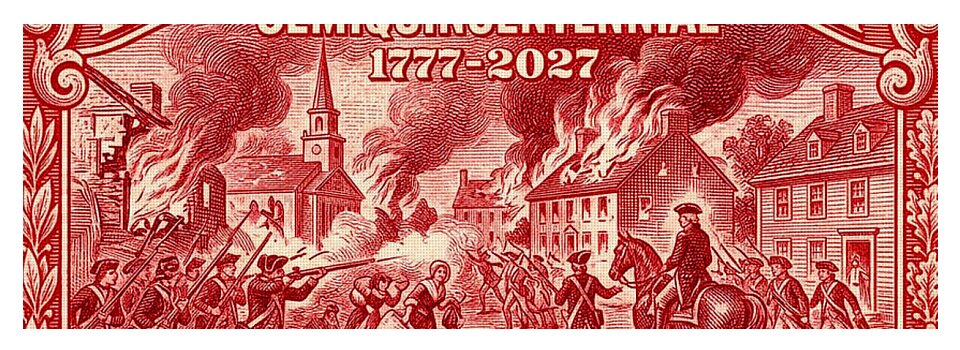 Burning of Danbury 2c - Yoga Mat