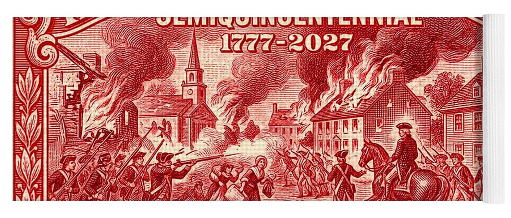 Burning of Danbury 2c - Yoga Mat